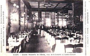Alger - Rues de la Liberte et Ledru-Rollin - Grande Brasserie de l'Etoile